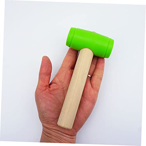 UPKOCH 4 Pçs Pequeno Martelo Madeira Brinquedo Martelo Falso Lagosta Brinquedo Criança Ferramentas M