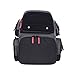 G.P.S. Executive Gray Range Backpack with Cradle for 5 Handguns & Various Pockets | Durable Waterproof Stain-Resistant Shooting Tactical Gear