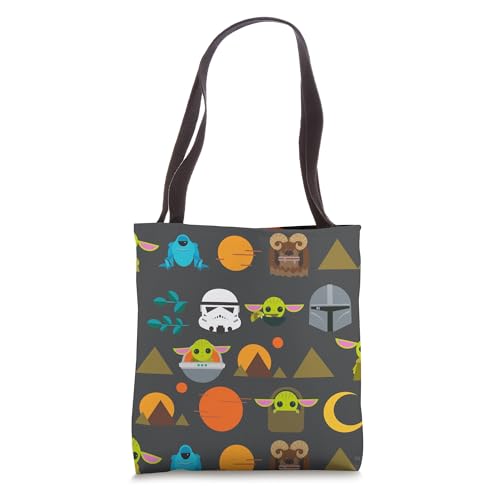 Tote Bag Star Wars The Child grand sac en toile imprimé Mandalorian