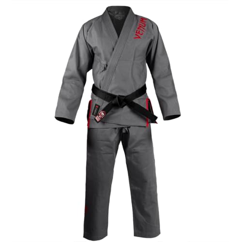 Venum BJJ-Kimono Contender 3.0 (380 GSM) - Sturmgrau - A3