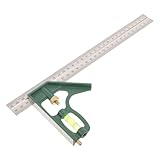 Équerre de précision pour le travail du bois : la haute précision de cet outil de mesure d’angle garantit des mesures précises à chaque utilisation, ce qui en fait un choix fiable pour les professionnels comme pour les amateurs