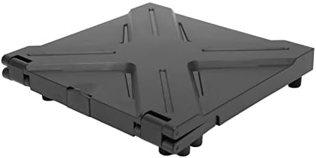 Bewinner Dust Filter Cover for Series X Console - ABS Heat Dissipation & Dust Protection Lid with VR Storage Hook (Black)