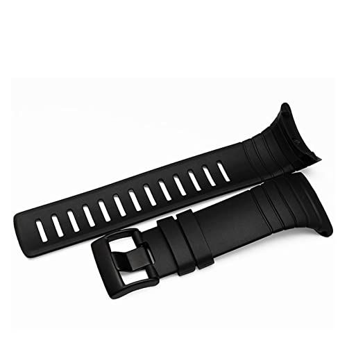 Correa de reloj de cuero mate flexible Feng Shui contra la rigidez en muñecas de 20mm