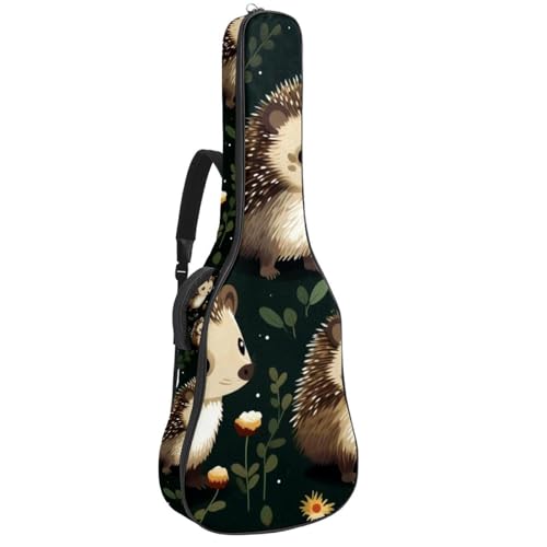 Sac de guitare acoustique avec couche de protection contre chocs et pluie