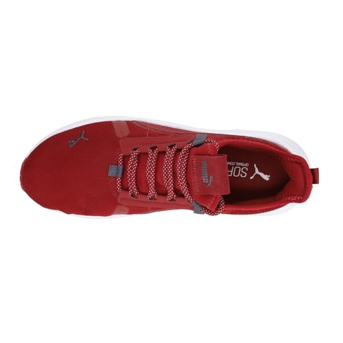 PUMA Mens Pacer Future Street Speckle Lace Up Sneakers Shoes Casual - Red4