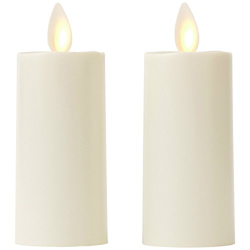 Set of 2 Votive Flameless Candles: 1.75