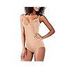 Maidenform-Womens-Shapewear-Body-Shaper-With-Built-In-Bra-FL1456 Maidenform Ultra Firm Women's Shapewear, Body Shaper with Built-In Underwire Bra, Allover Sculpting & Firm Control, Paris Nude, 36C