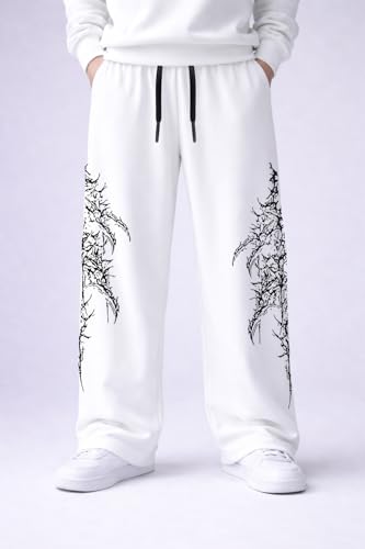 Image of Men Baggy Regular Fit Track Pants