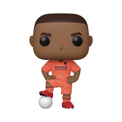 Funko Pop! Vinyl Football: PSG-Kylian Mbappé - (Away Kit) - Paris Saint-Germain - Figura de Vinilo Coleccionable - Idea de Regalo- Mercancia Oficial - Juguetes para Niños y Adultos - Sports Fans