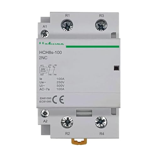 Contacteur HCH8-100 DC 24V à coupure automatique 100A pour haute puissance