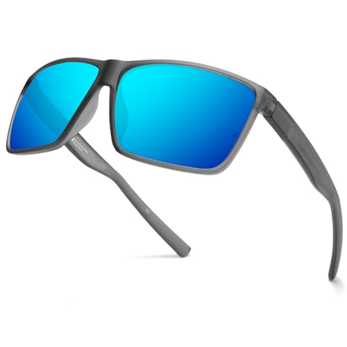 Image of MAXJULI XL Z87 Sunglasses for Big Wide Heads Men TR90 Ultralight UV400 Protection Glasses 8108