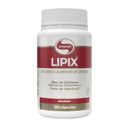 Lipix Óleo de Cartamo Vitafor 120 cápsulas