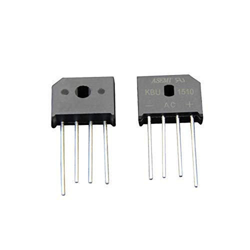 (Pack of 10pcs) ASEMI KBU1510 Through Hole Bridge Rectifier Diode15A1000V for Power Adapter… Cover