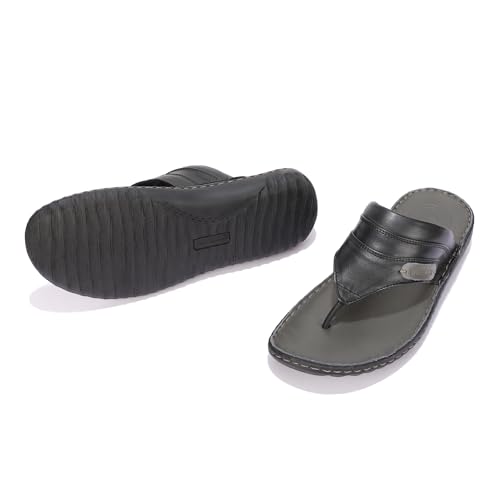 Image of Woodland Men's Leather Slippers