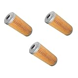 RATION for (3) Fuel Filters Fits Komatsu PC03-2 PC05 PC05-1 PC05-5 PC05-6 PC05-7
