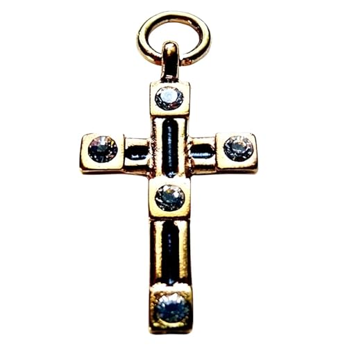Pendentif en or Croix Chrétienne 24sxcr50002 cadeau de baptême