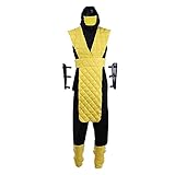 Mortal Kombat 11 Sub Zero Cosplay Costume Mens Shotokan Ninja Outfit