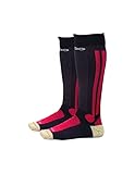 Sujeción perfecta HEBO CALCETINES RACING COTTON. Negro. Talla L