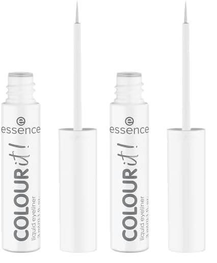 Essence - Eyeliner Liquide Colour It! - 02 White (Lot de 2)