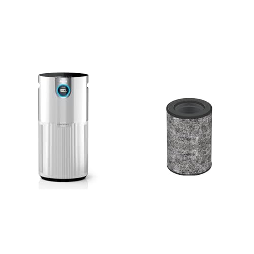 Image of Shark Air Purifier for Home Large Room + Anti-Allergen True HEPA Filter with Fumes Lock, Clean Sense Technology, HEPA Air Filter, Filters Smoke, 1000 Sq Ft