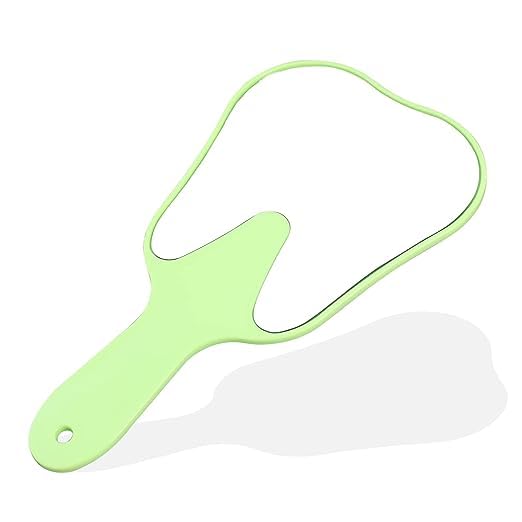 DENTAL TOOL Tooth Shape Face Mirror (Green) (B0C7C2RV5D) Amazon Price History, Amazon Price Tracker