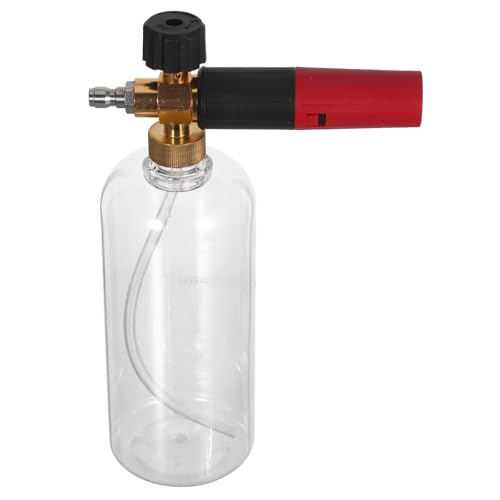 Bouteille pulvérisateur mousse lavage voiture Yardwe avec buse réglable