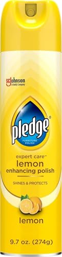 Pledge Enhancing Polish Spray, Wood Furniture & Stainless Steel Polish, Remove Dust and...