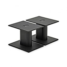 ANTI-SLIP MAT: The AVCOM Desktop Speaker Stands come equipped with an anti-slip mat. This mat helps in preventing your desktop speakers from moving or slipping during use. It adds an extra layer of protection to your speakers and ensures they remain ...