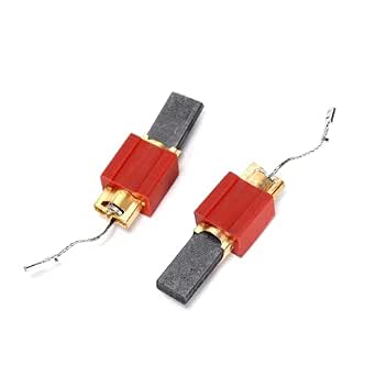 Coppia Di Portaspazzole In Carbone Per Lavatrice MIELE - Compatibili Con Serie W700 W800 W900 - Ricambio 4297413 4297414 4297410 - 4