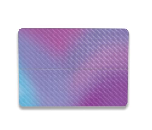 Image of MightySkins Carbon Fiber Skin Compatible with Microsoft Surface Laptop Studio 2 (2023) Full Wrap Kit - Purple Fog | Protective, Durable Textured Carbon Fiber Finish | Easy to Apply | Made in The USA