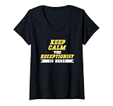 Keep Calm Receptionist Is Here Hotel Gift