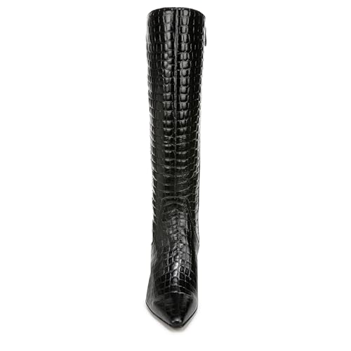 Naturalizer Womens Deesha Fashion Boot Black Leather 12 W by Naturalizer - Image 3