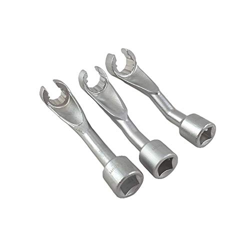 Set di chiavi ad anello aperte, 14 17 19 mm, chiave per cavi di iniezione diesel