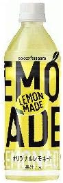 ポッカサッポロ LEMON MADE(レモンメイド) オリジナルレモネード 500mlペットボトル×24本入