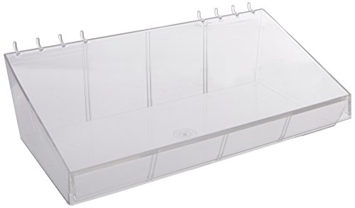Get Special Price Azar Displays 556115 13" Width by 7" Diameter by 4" Height Divider Bin (4 Pack)