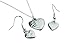 10th Anniversary Pure Tin Pendant and Earring Set