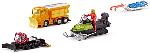 Siku 6290 coffret hiver Pistenbully 600 snowmobil traîneau véhicule multi couleur