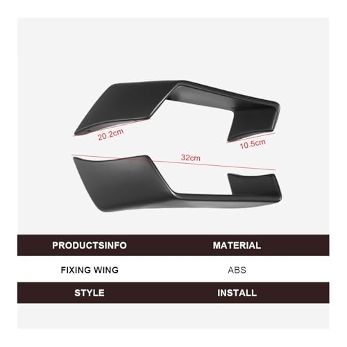 Ailes de Moto pour RSV4 2019-2021 Stabilité Face au Vent