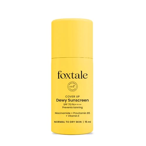 FoxTale SPF 70 Niacinamide Dewy Sunscreen 15 ml - Image 2