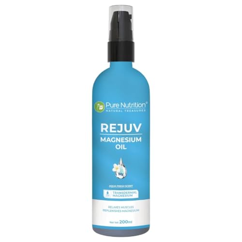 Image of Pure Nutrition Magnesium Glycinate with Zinc 350mg (120 Veg Tablets) + Rejuv Transdermal Magnesium Oil Spray 200ml | Sleep, Muscle & Nerve Support