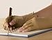 Isotoner Therapeutic Compression Fingerless Gloves (Pack of 2), Large, Camel Tan