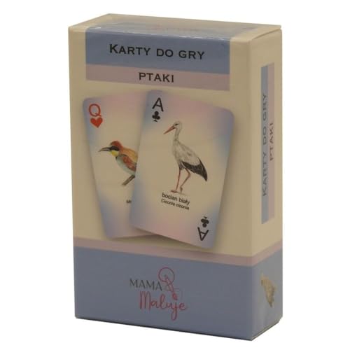 Karty Do Gry Ptaki Polska Gra Karty 1 Talia miniatura 1