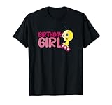 Looney Tunes Tweety Floral Birthday Girl T-Shirt