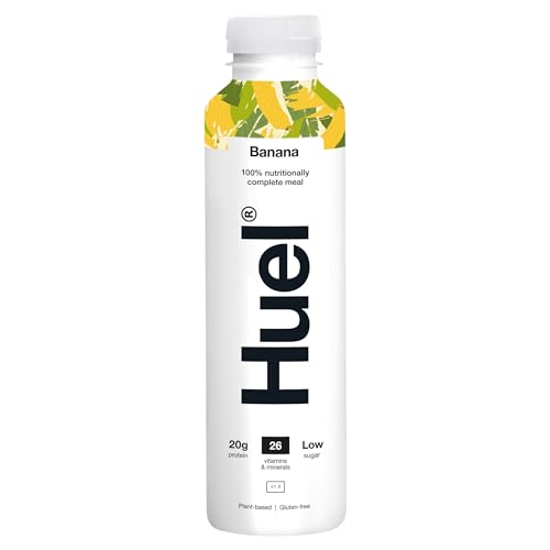Huel 500ml Variety Pack Ready To Drink Nutritionally Complete Meal Flavours Inc. Chocolate, Vanilla, Banana, Berry, Salted Caramel, Strawberries & Cream (Pack of 6) - Image 4