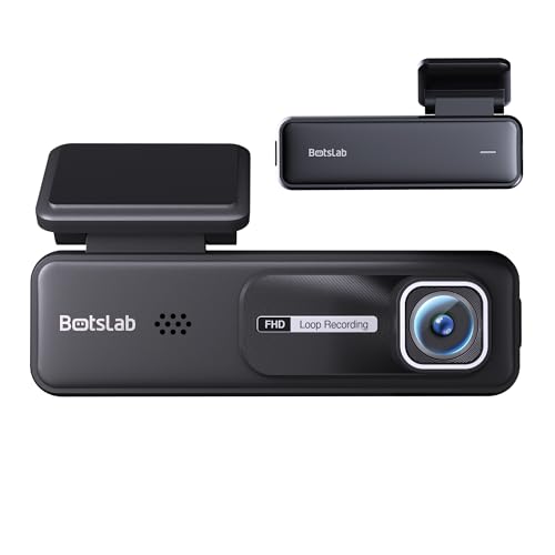 Image of Botslab Car Dash Camera HK30 Pro Sleek and Mini Design Dash Cam 3MP 1296p 2K Resolution, 140 Wide Viewing Angle, Emergency Recording Locked, WiFi, App Support, Easy DIY Setup