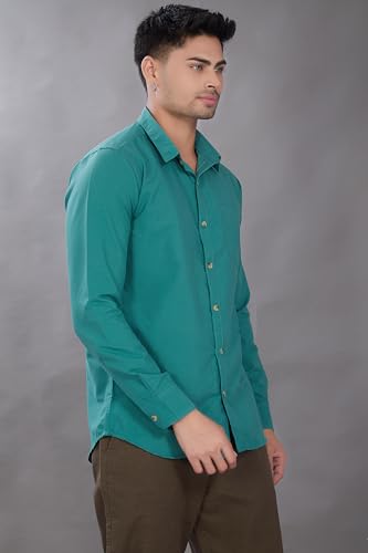 Image of DIVISIVE Men's Solid Slim Fit Shirt