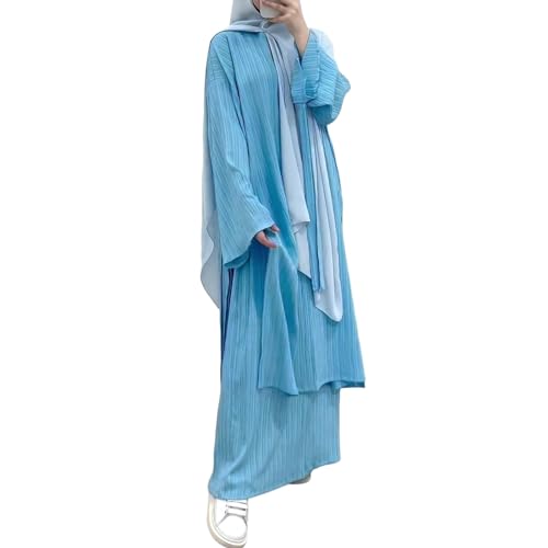 Robe islamique avec ceinture résolvant le besoin de couvrance rapide pour le Namaz