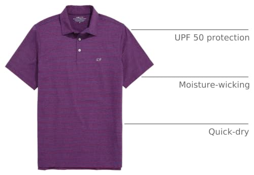 Image of vineyard vines Men's Bradley Stripe Sankaty Polo