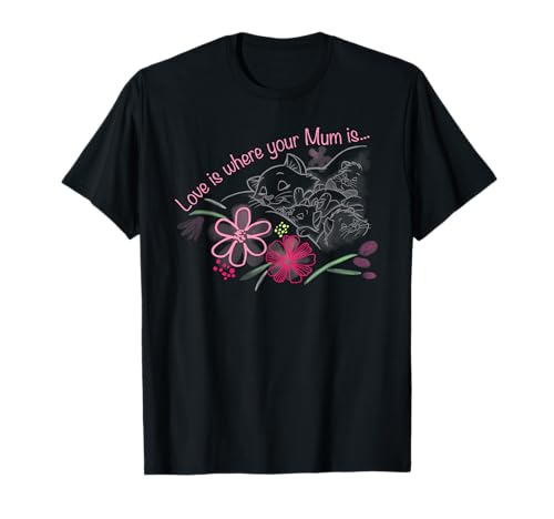 T-shirt Disney Les Aristochats pour la fête des mères en coton doux