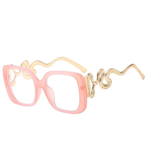 Lunettes de soleil anti-UV400 femme Style serpent contre l'éblouissement